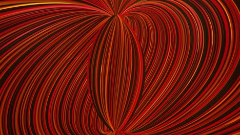 el fondo de líneas giratorias abstractas. diseño de movimiento 4k