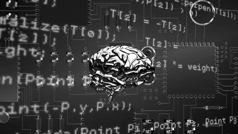 brain and program codes with digital circuit