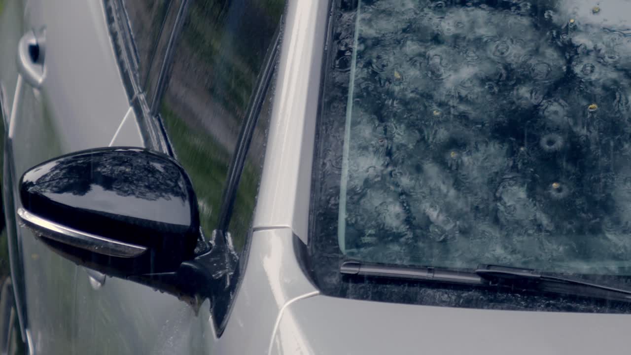 자동차 패널, 거울, 와이퍼, 강렬한 폭풍기