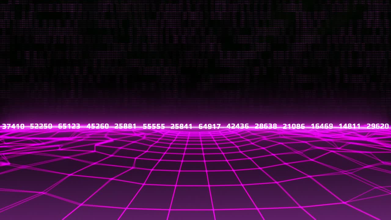 4k 애니메이션 추상적인 와이어 프레임 풍경이 아이디어 그래픽 모션을 통해 날아갑니다.