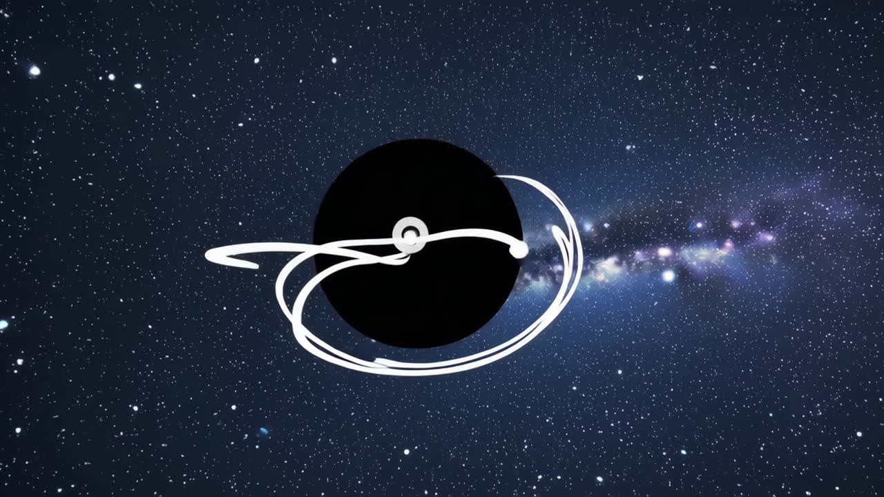 우주에 있는 블랙홀