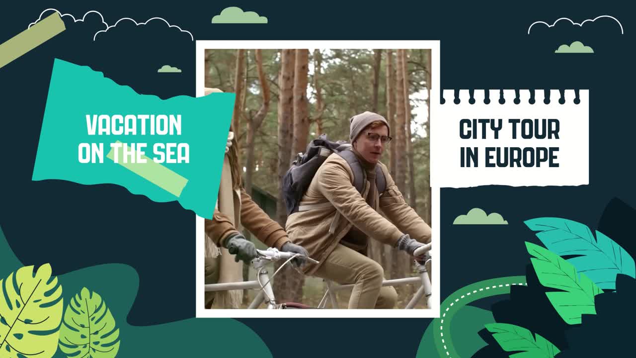 Animated Travel Promotion Showcasing Global Adventures and Holiday Destinations