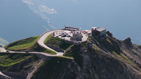 Grossglockner High Alpine Road, Edelweißspitze, panoramic mountain view, Austria