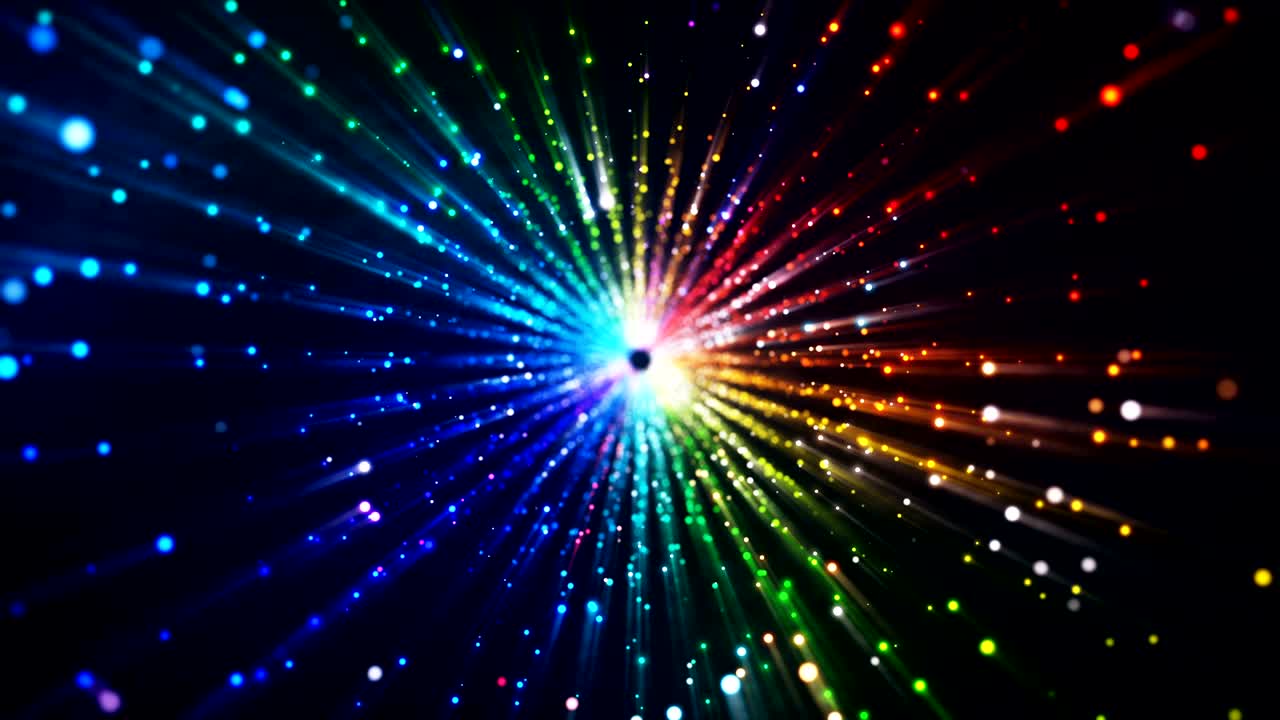 абстрактные частицы круги