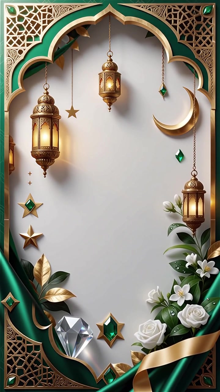 Compleanno del Profeta Maometto Mawlid al-Nabi Sfondo Islamico