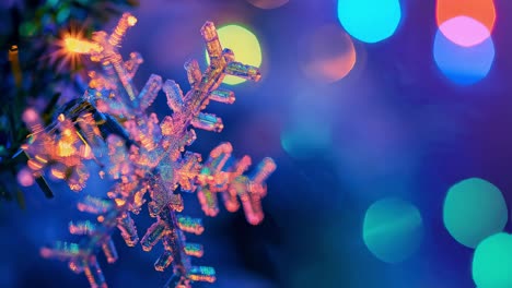 christmas snowflake ornament