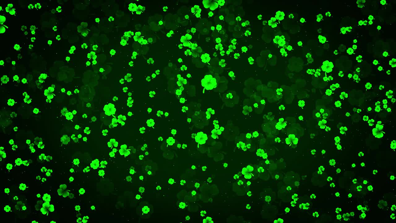 Animated Clover Background