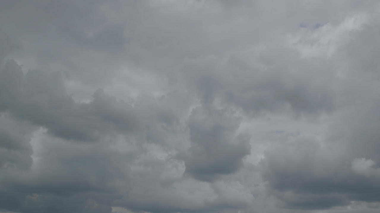 Overcast day cloudy sky timelapse