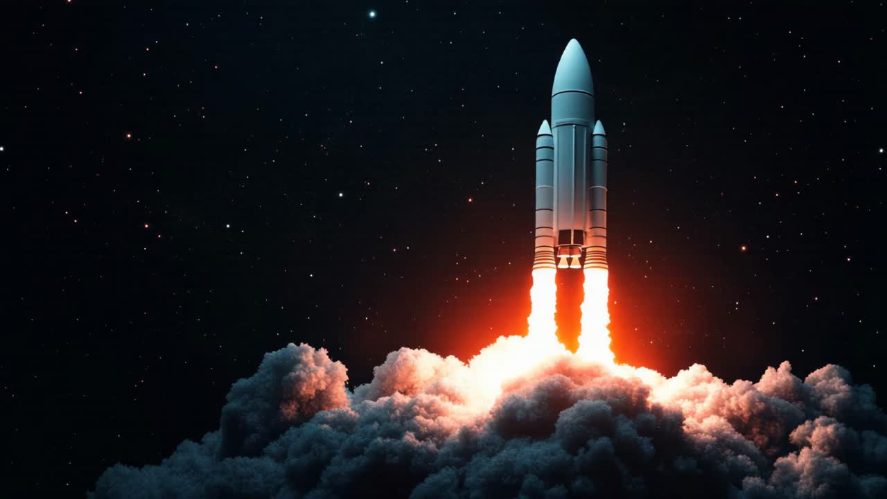 Rocket Launch into Space