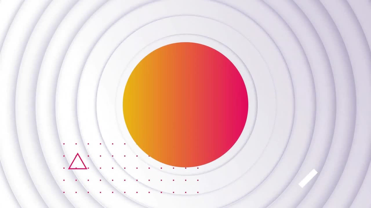 composición de rayas que giran en un bucle sin costura