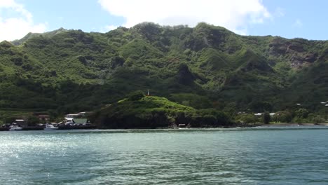 taiohae bay, nuku hiva, marquesas islands, french polynesia