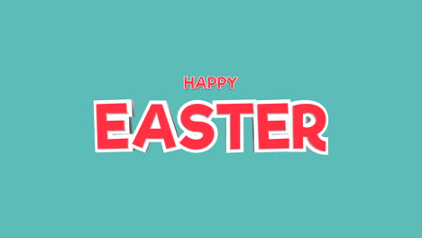 vivid 3d happy easter banner celebrating the joyful holiday