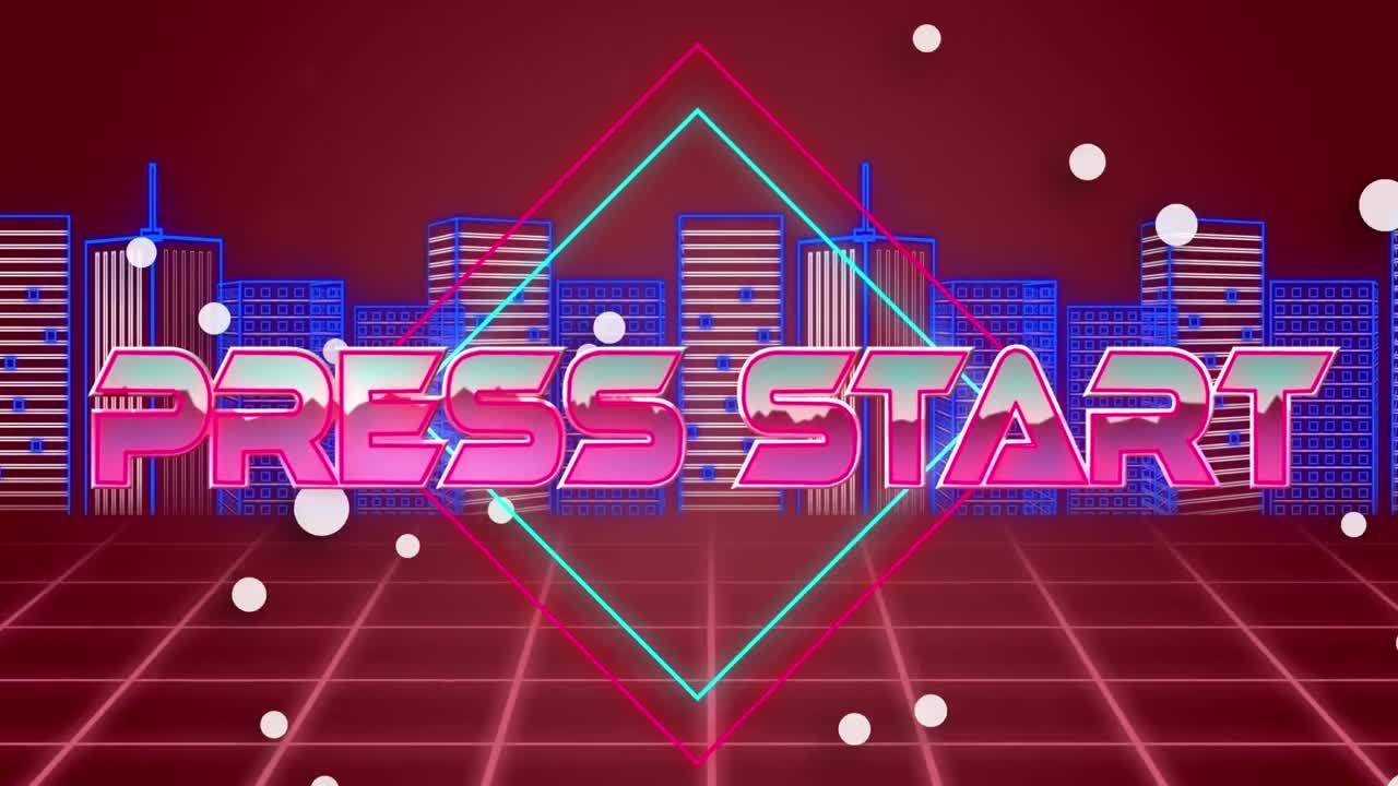 콘투르 도시와  ⁇ 은 디지털 공간에서  ⁇  점의 언론 시작의 애니메이션