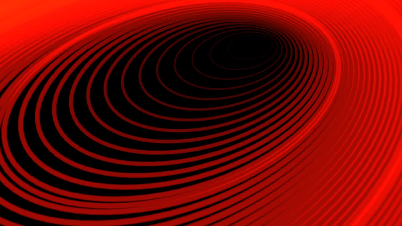 움직이는 원형 선을 가진 검은 바탕