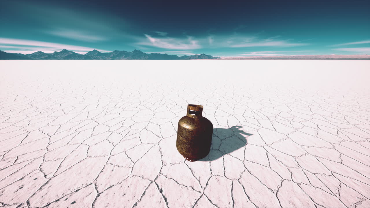 소금 호수 에 있는  ⁇ 은 위험 가스 컨테이너