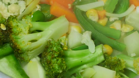 steamed mixed vegetables