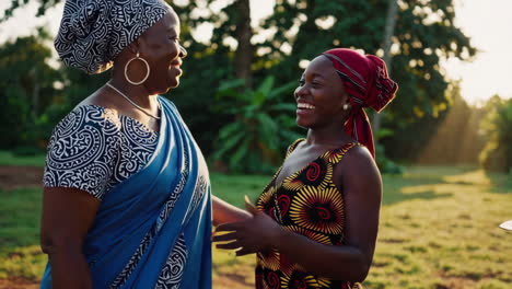 african family gathering