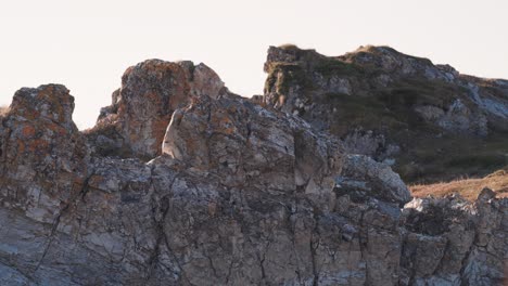 Dolomite-rock-formations-of-the-Trollholmsund,-Norway