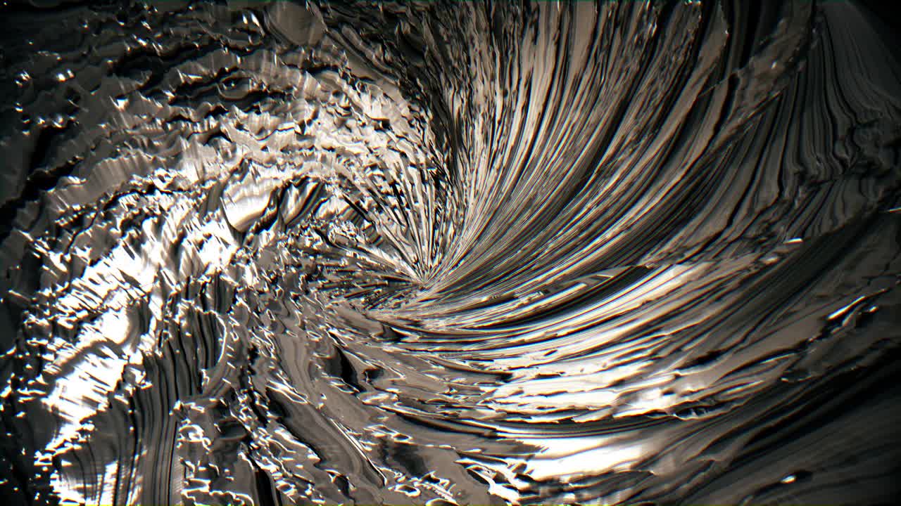 모노크로마틱 모던 추상 루핑 토렌트 텍스처 배경 루프