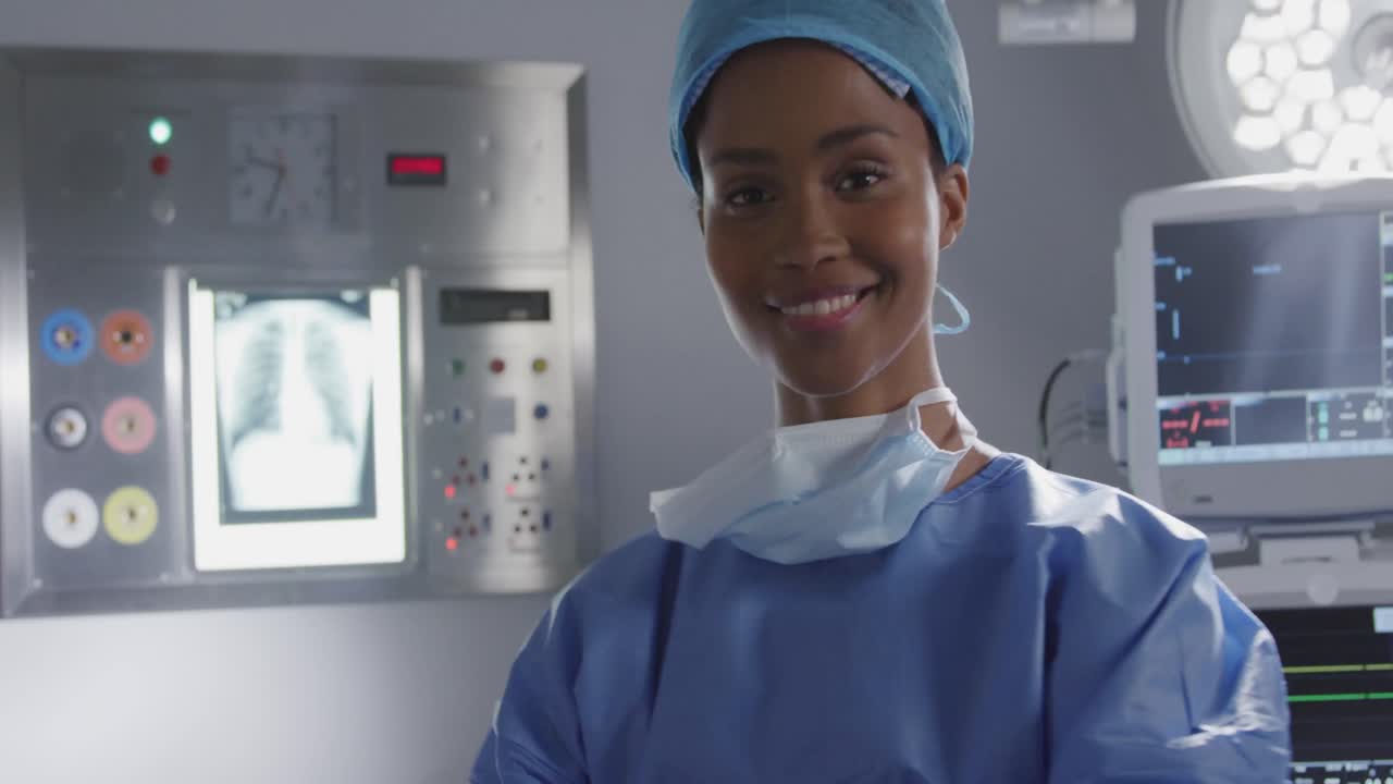 profesional médico que trabaja en un hospital