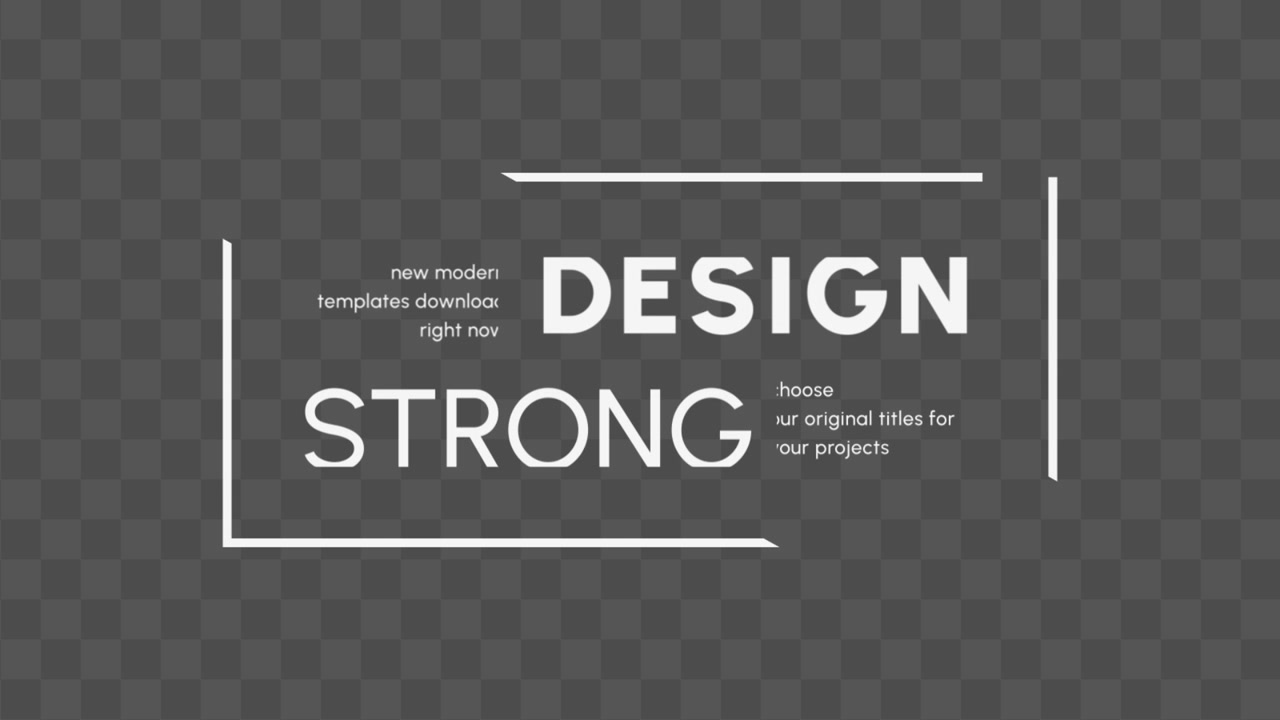 Text Minimal Titles 12
Adobe Premiere Pro 2023
Resolution 3840×2160
RGB version included