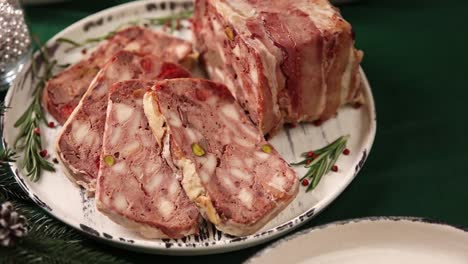 christmas meatloaf appetizer