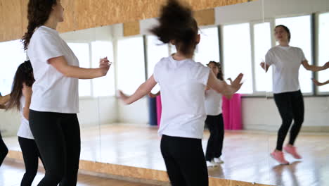 Teacher-and-pupils-in-dance-class