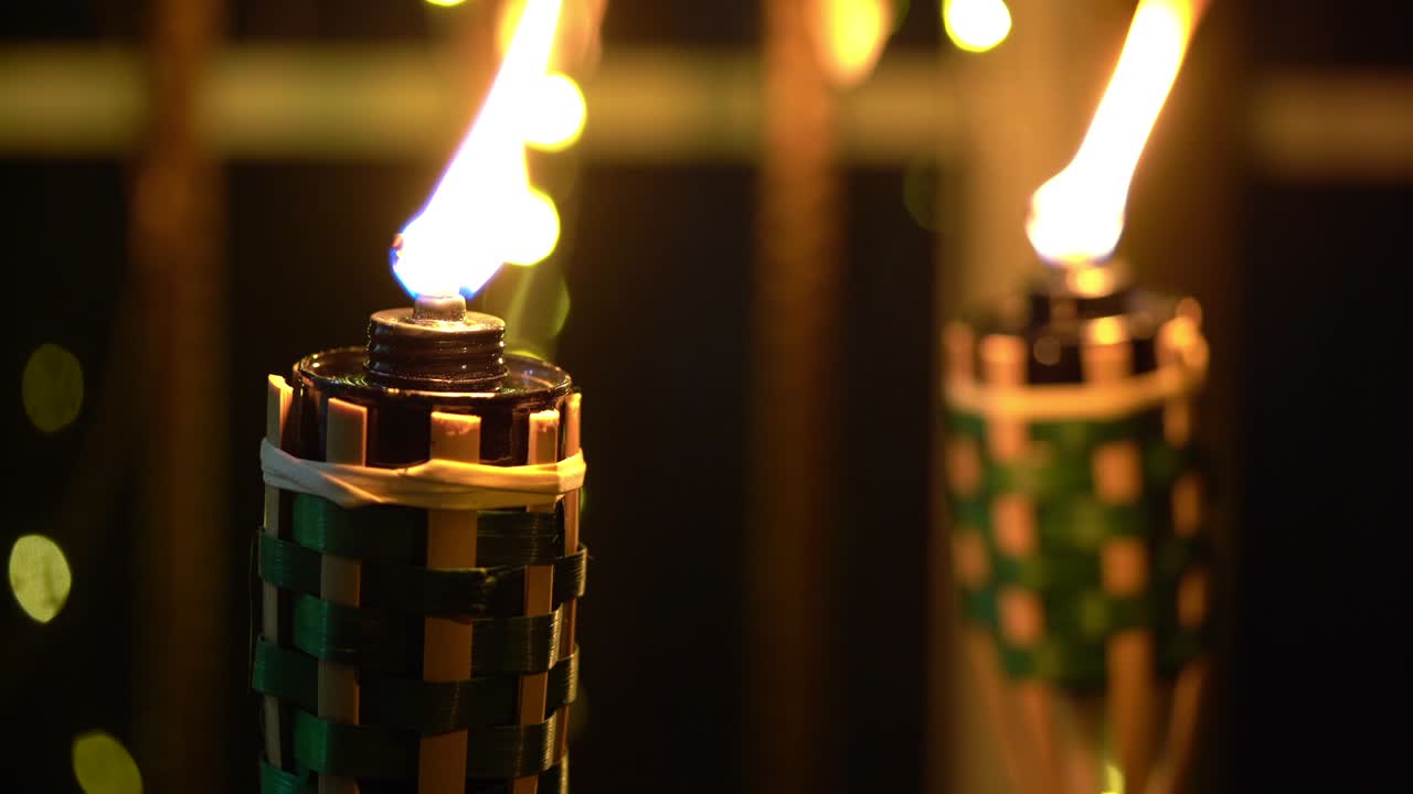 aceite de bambú o pelita