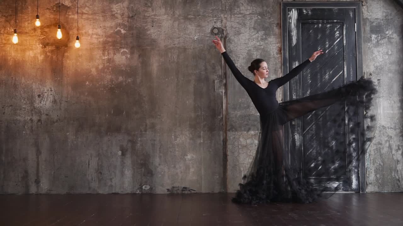 Graceful Ballerina in Motion