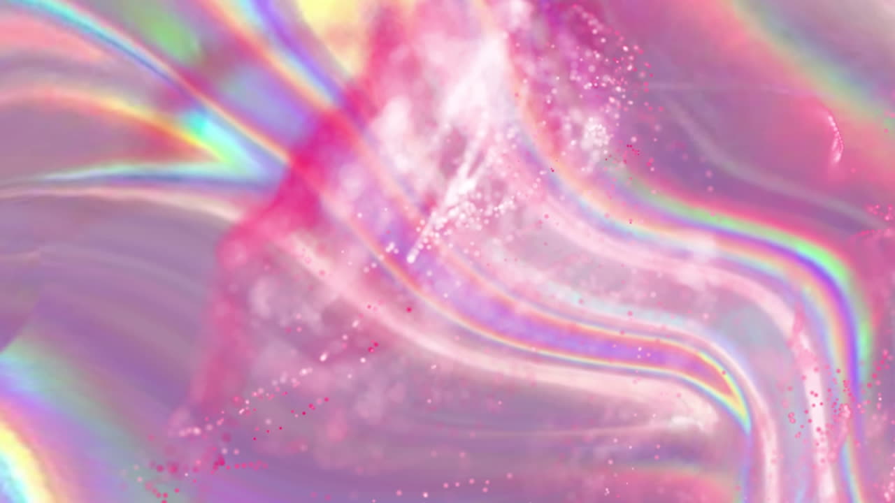 다채로운 반점, 모양 및 선의 애니메이션