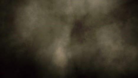 nube de polvo dorado bucle de fondo sin costuras