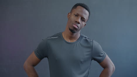 man in gray sportswear