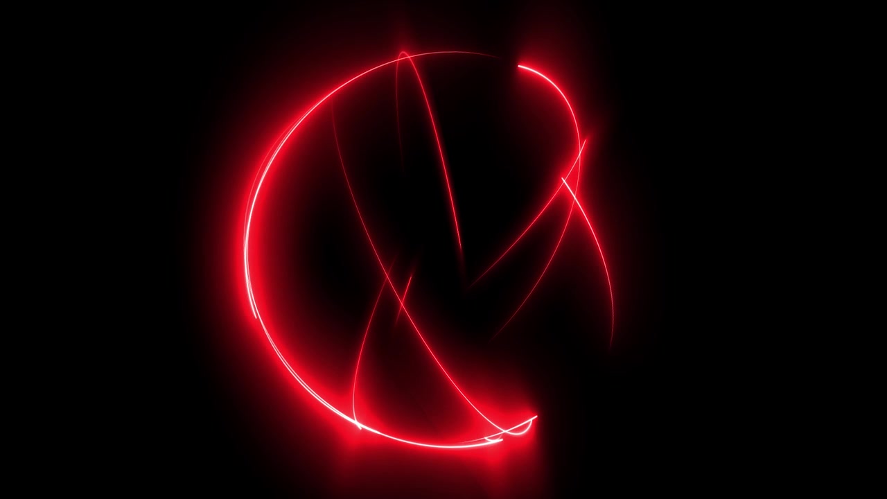 3D circle energy animation motion graphics