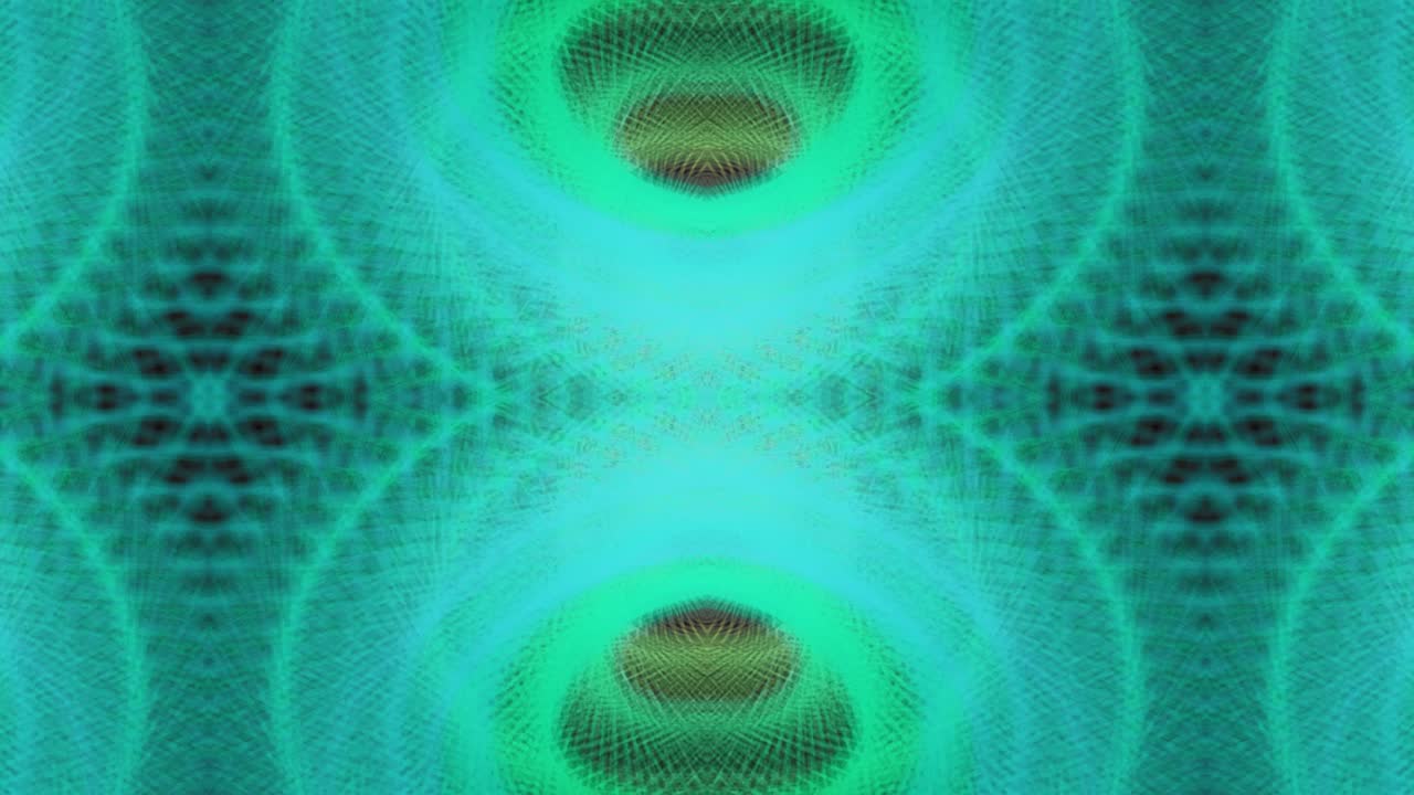 kaleidoscopio en movimiento. gráficos en movimiento de 4k