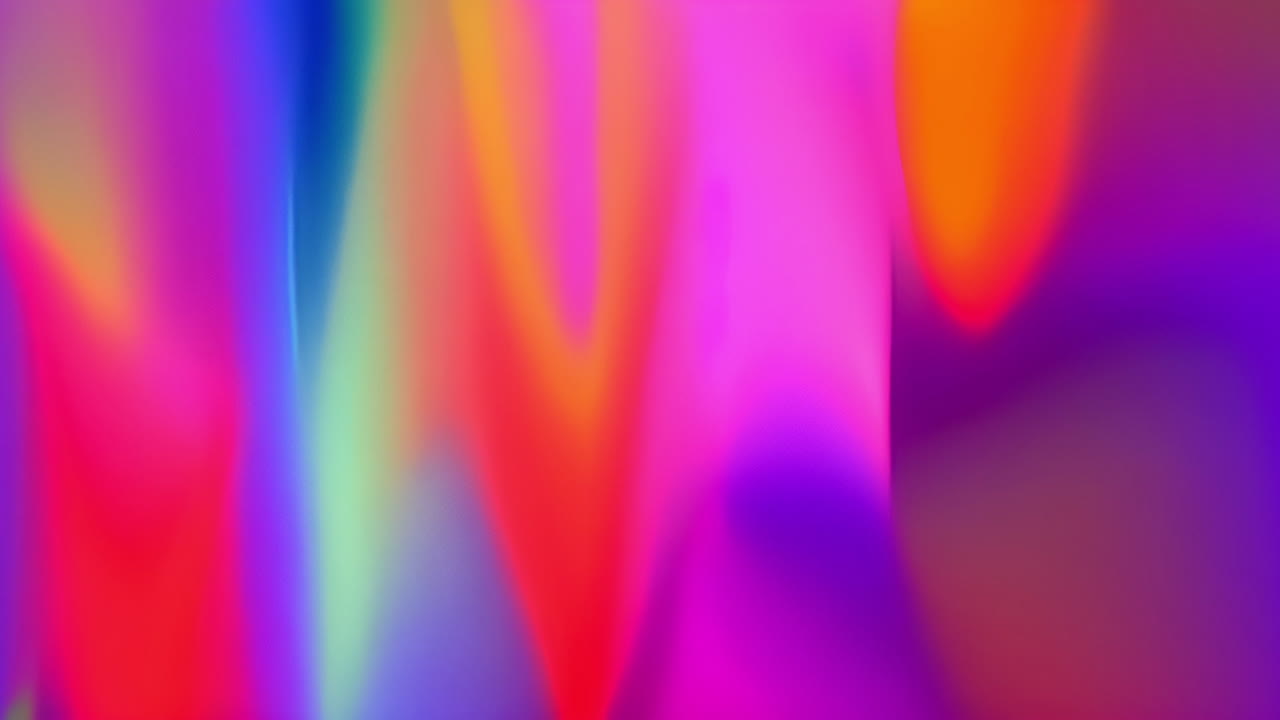Colorful abstract shapes animation with vibrant gradients and smooth transitions