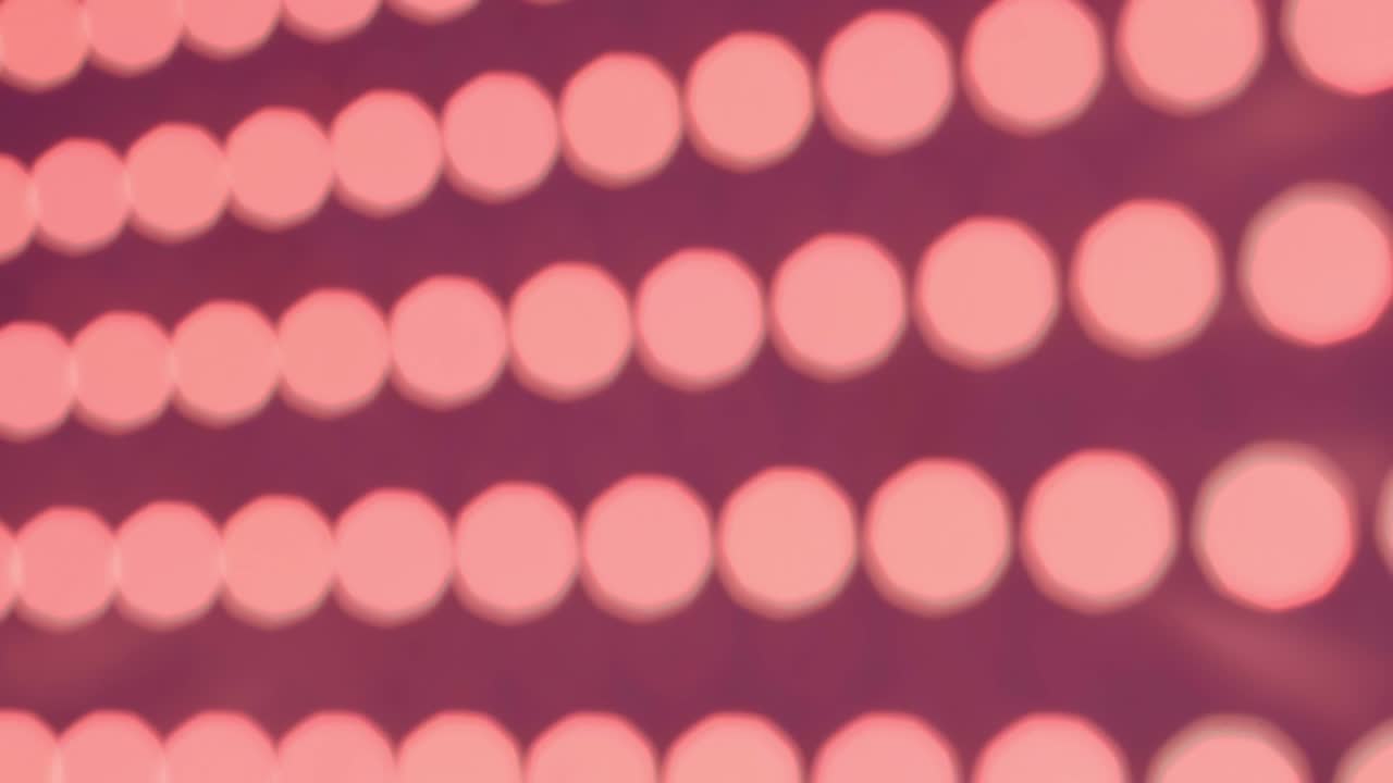 rgb led 패널 전구가 박이는 클로즈업