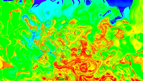 fondo abstracto con arte psicodélico