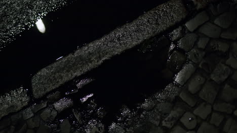 Slow-Zoom-in-on-Dark-Street-Detail