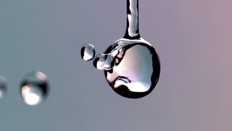 water drops and splash