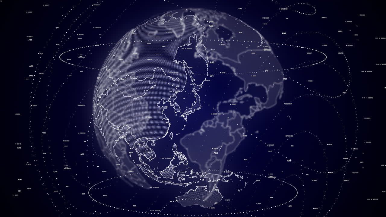 디지털 글로브 회전, 일본 국가에 확대