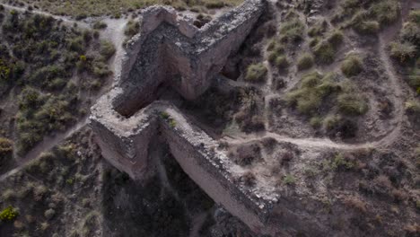 castle of morayma, mondujar, lecrin, granada, andalucia, spain