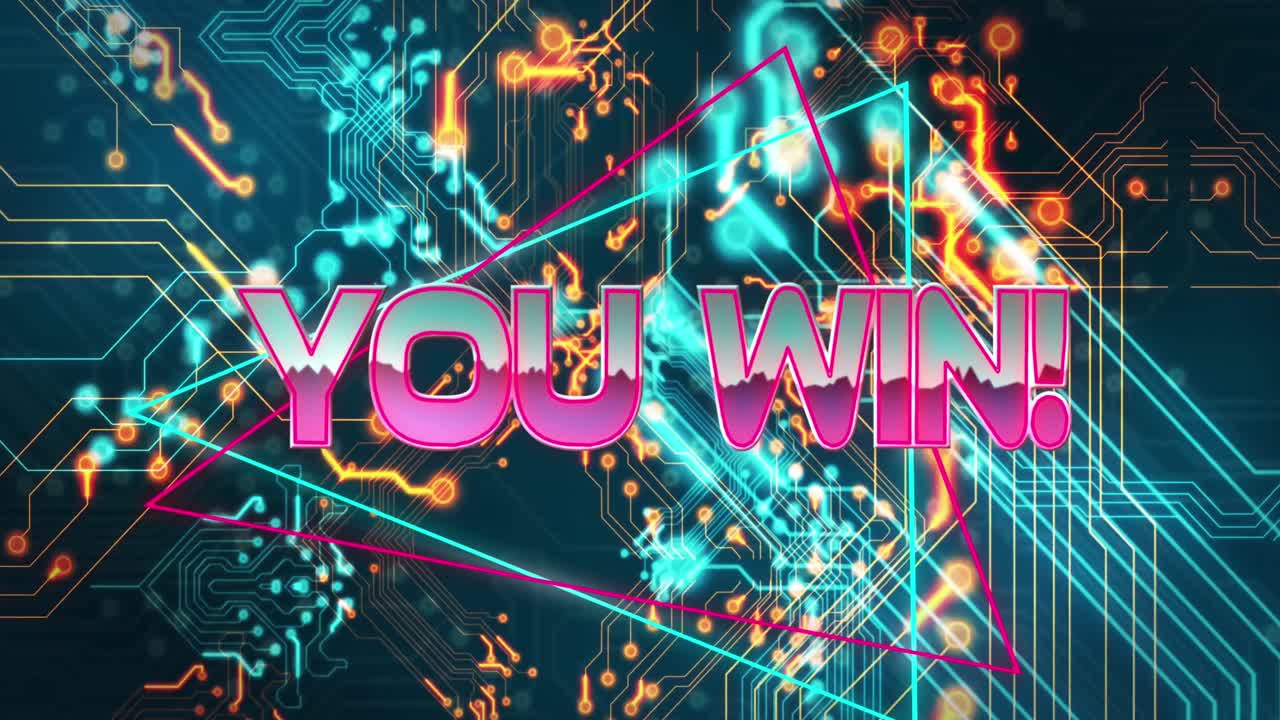 연결 네트워크를 통해 텍스트를 이기는 애니메이션