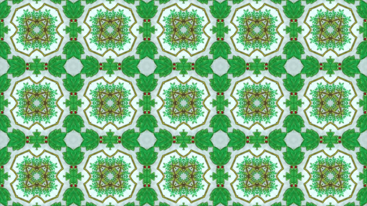 el patrón de caleidoscopio es un bucle de fondo.