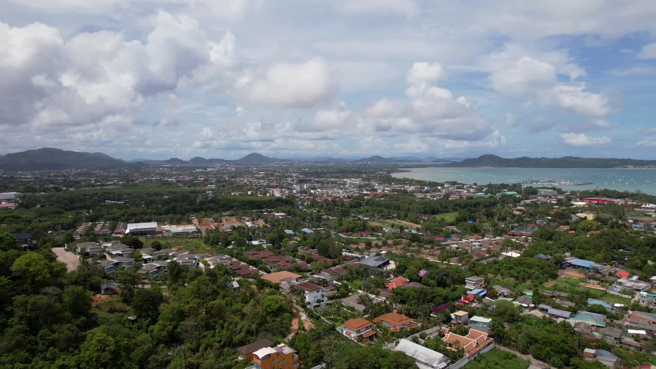 Thailand, Phuket, Rawai Mueang district on a beautiful sunny day