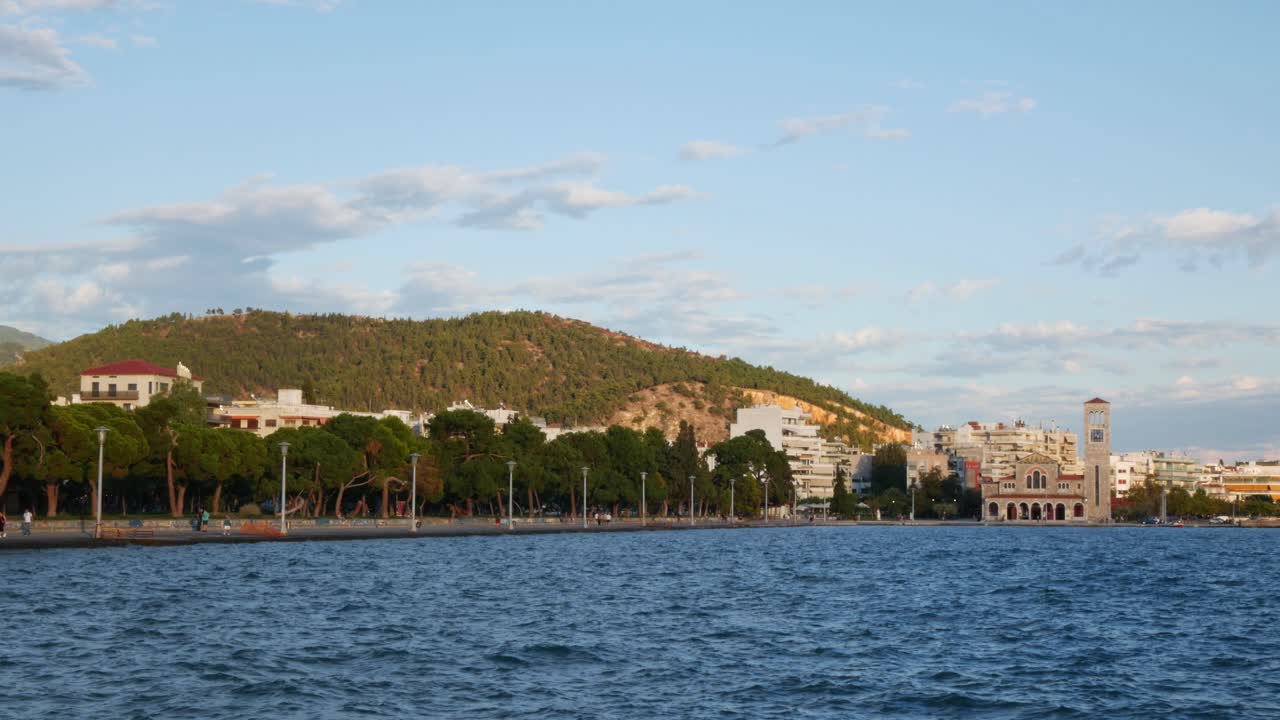 Konstantinos park and Church of Saint Constantine and Helen, Volos, Greece