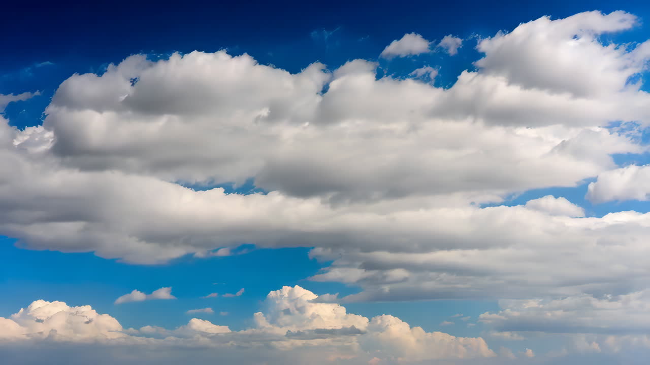 아름 다운 흐린 하늘