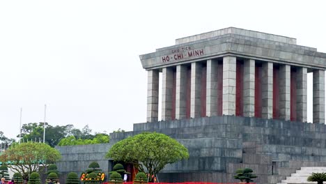 iconic landmark with surrounding greenery in vietnam