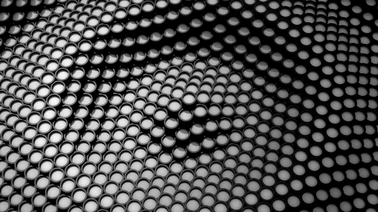 Background of Animated Tubes