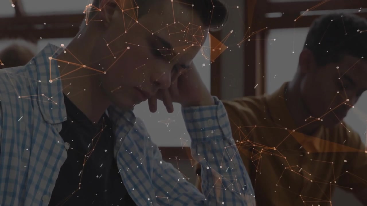 Abstract Digital Tunnel Transition to Students with Network Overlay
