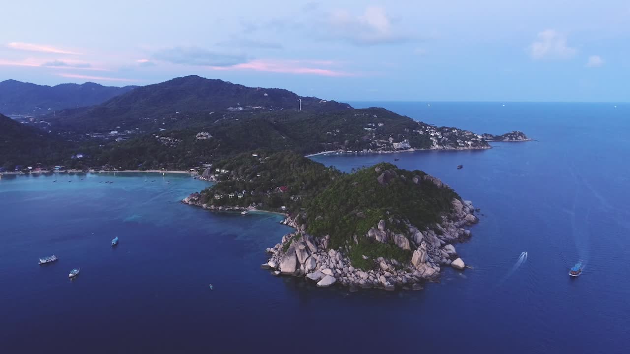 태국 의 열대 섬 의 공중 사진